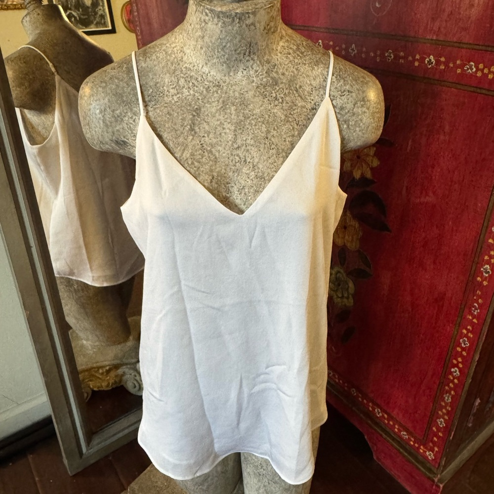 Brand new white business tank